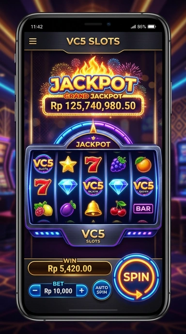 Screenshot daftar aplikasi populer di vc5 yang sedang tren saat ini.