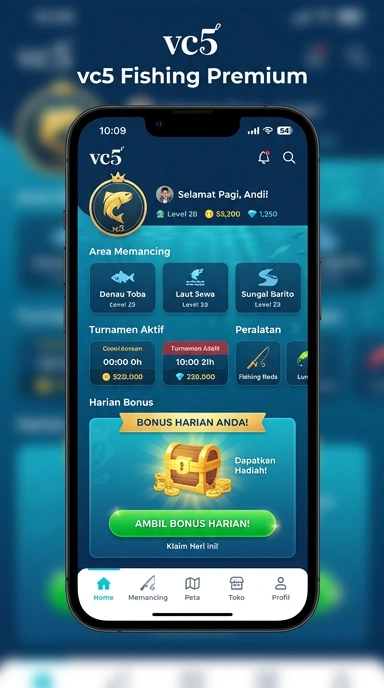 Proses pengunduhan mudah di aplikasi vc5 yang efisien.